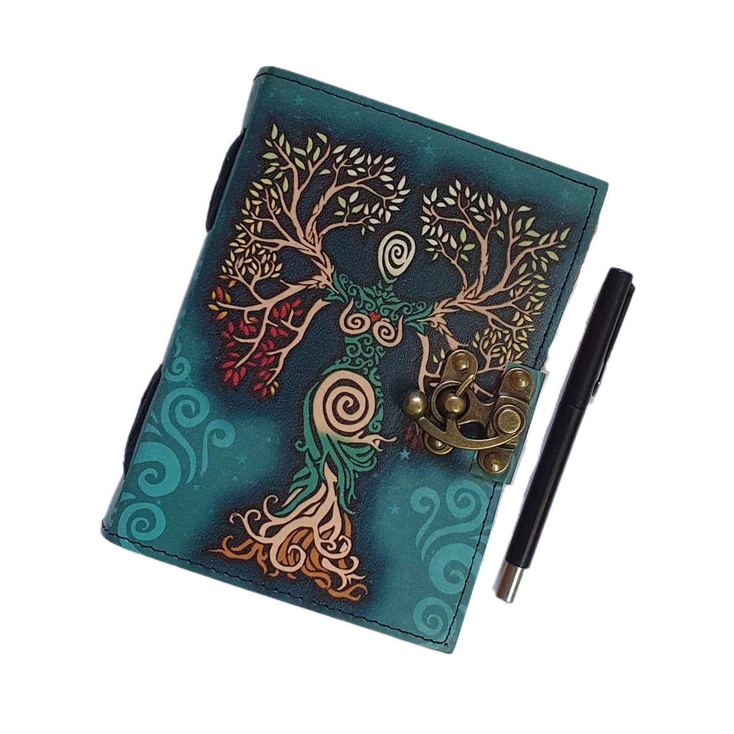 Eternal Tree Handcrafted Leather Diary
