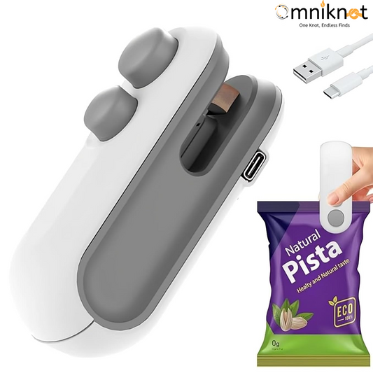Premium Packet Sealer for Snacks, Chips, Travelling Food Packets