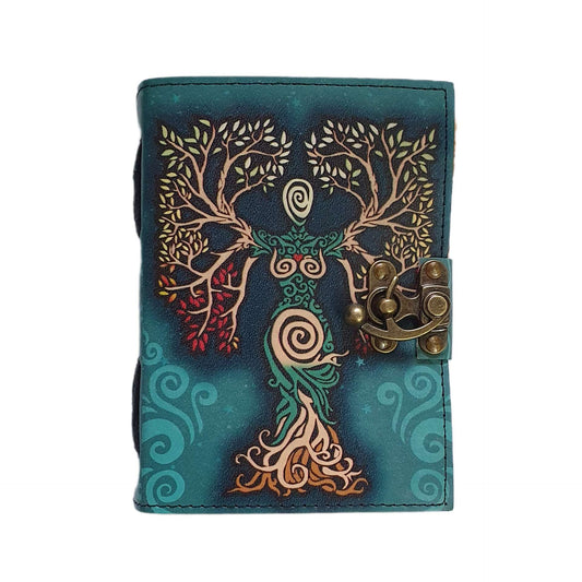 Eternal Tree Handcrafted Leather Diary