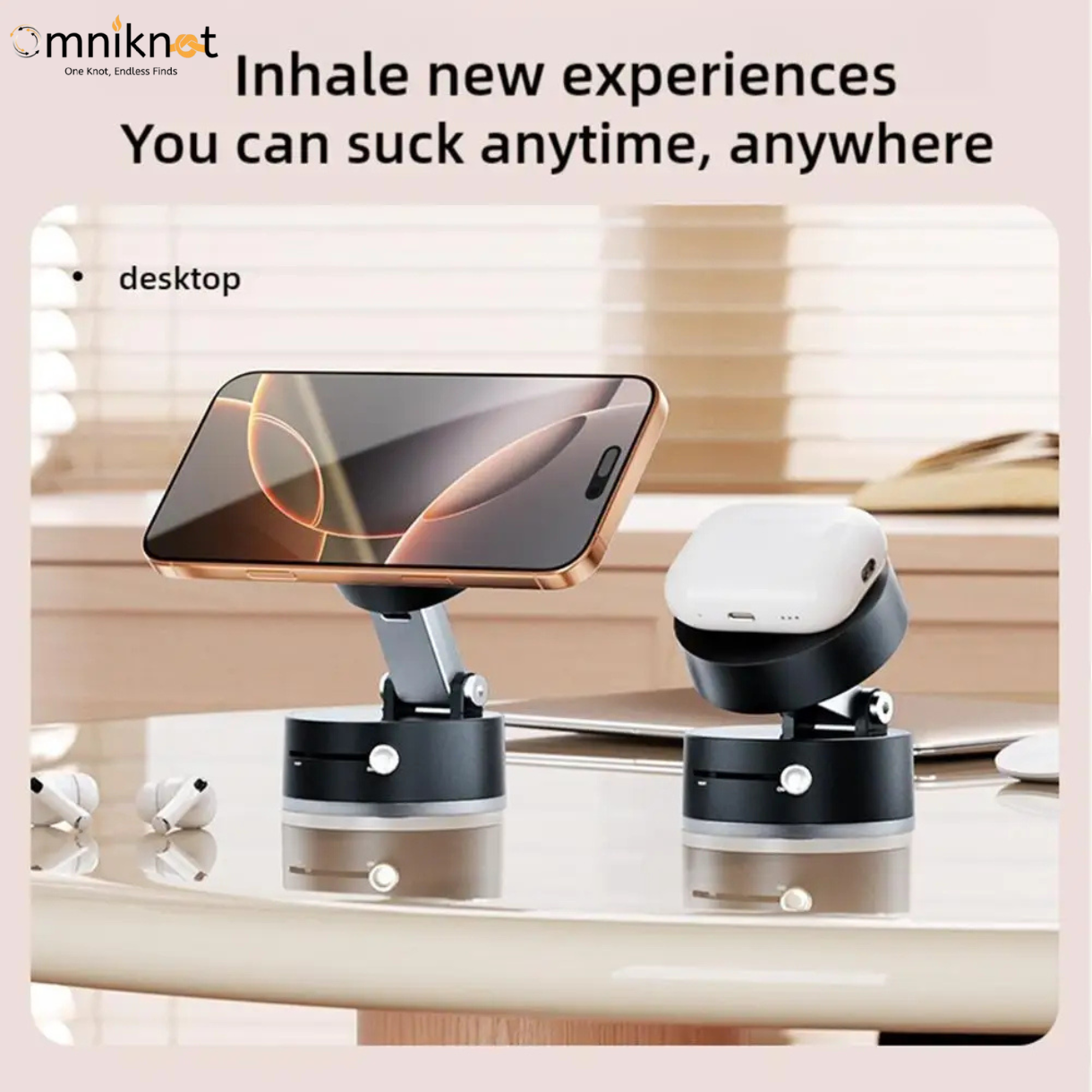 Vacuum Magnetic Suction Phone Holder