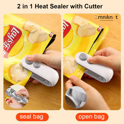 Premium Packet Sealer for Snacks, Chips, Travelling Food Packets