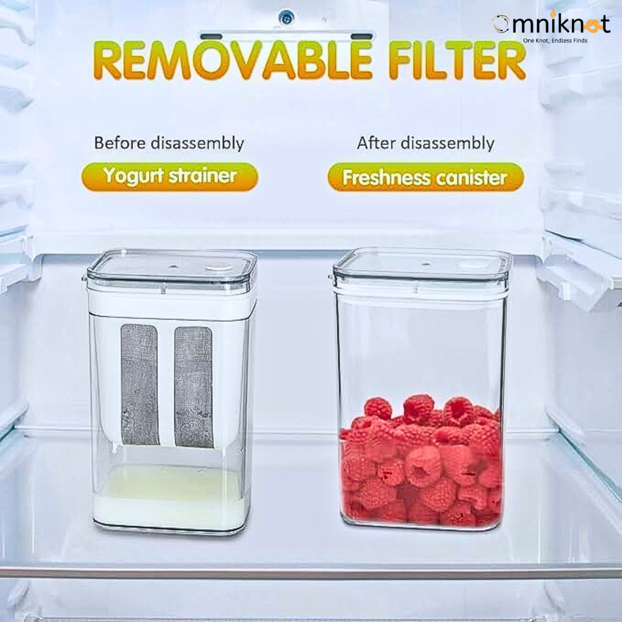 Multifunctional Yogurt Filter with Ultra-Fine Mesh Strainer