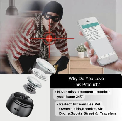 Smart Home Magnetic Mini Security Camera