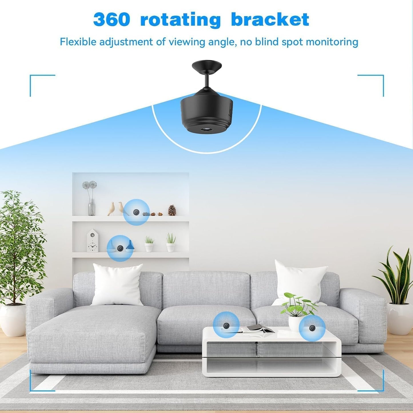 Smart Home Magnetic Mini Security Camera