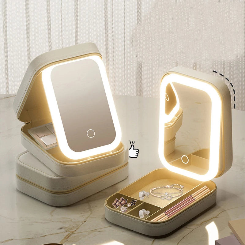 Glam Mirror Makeup Case