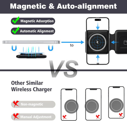 3-in-1 Foldable Wireless Charger
