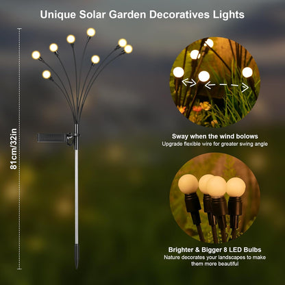 Dancing Firefly Garden Solar Lights