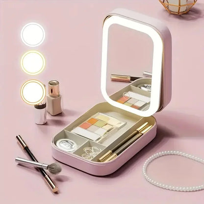 Glam Mirror Makeup Case
