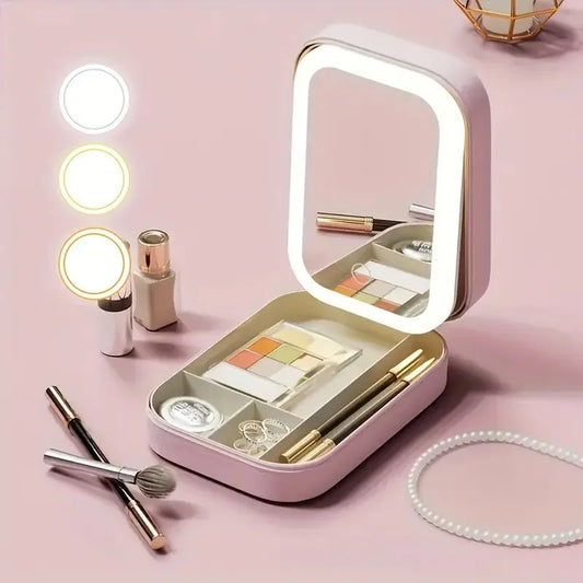 Glam Mirror Makeup Case