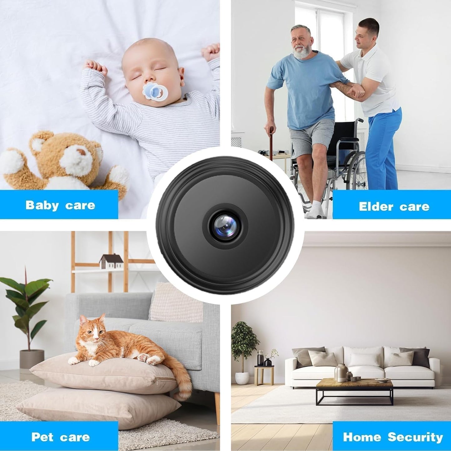 Smart Home Magnetic Mini Security Camera