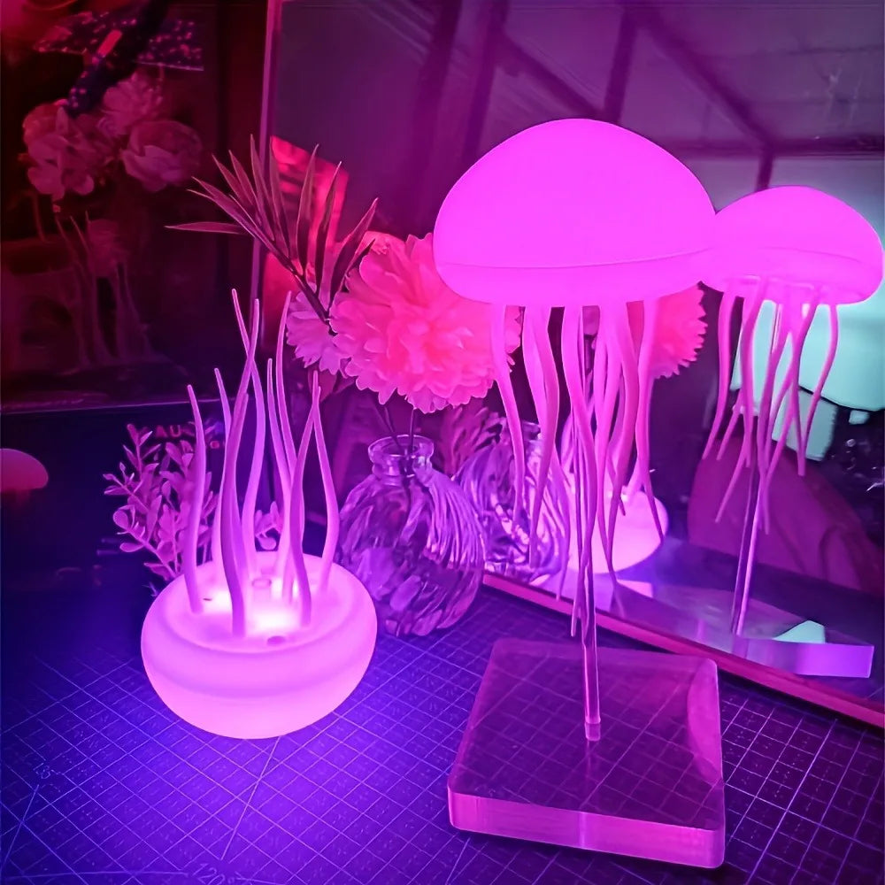 Jellyfish Silicone Rechargeable Light Night lamp