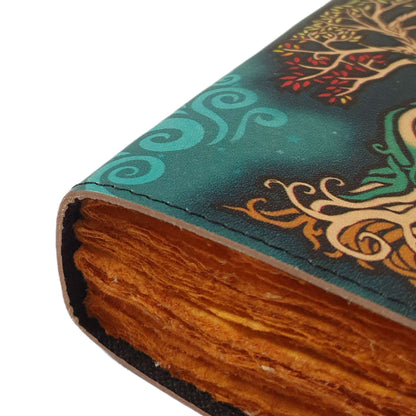Eternal Tree Handcrafted Leather Diary