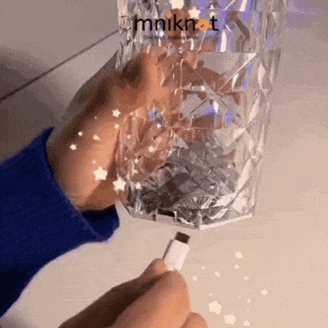 Crystal LED Touch Diamond Table Lamp - 16 Colors